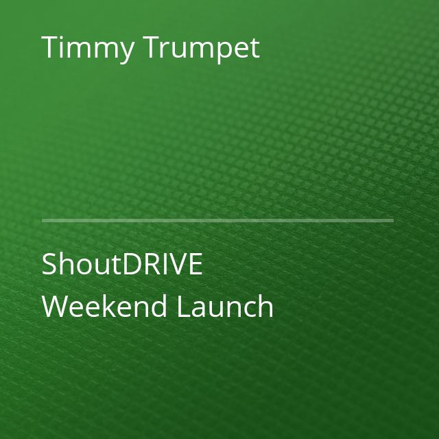 Timmy Trumpet - ShoutDRIVE Weekend Launch